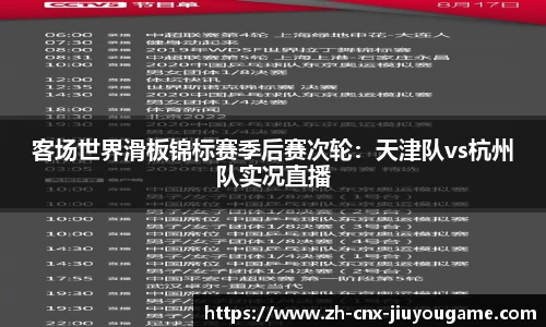 客场世界滑板锦标赛季后赛次轮：天津队vs杭州队实况直播